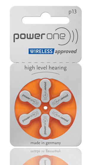 POWER ONE μπαταρίες ακουστικών βαρηκοΐας P13