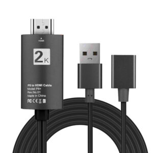 POWERTECH Καλώδιο USB (F) σε HDMI CAB-H080 με USB τροφοδοσία