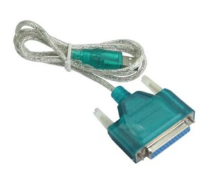 POWERTECH καλώδιο USB 2.0 σε RS232 25pin (F)