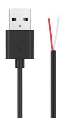 POWERTECH καλώδιο USB CAB-U157 με ελεύθερα άκρα