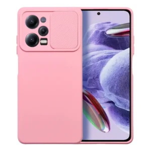 TechWave Camslider case for Xiaomi Redmi Note 12 Pro 5G light pink