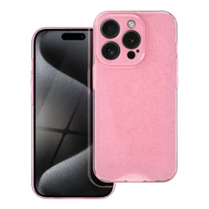 TechWave Glam case for iPhone 15 Pro pink