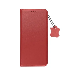 TechWave Pure Leather case for iPhone 15 Plus red