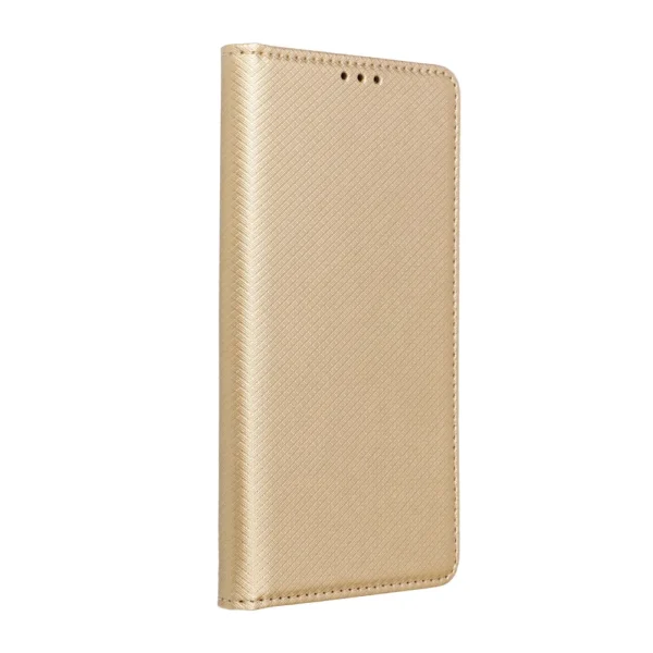 TechWave Smart Magnet Book case for Samsung Galaxy A03 gold