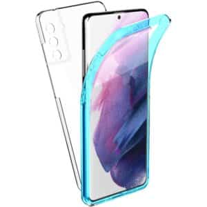 360 Full Cover case PC + TPU for SAMSUNG S21 PLUS blue