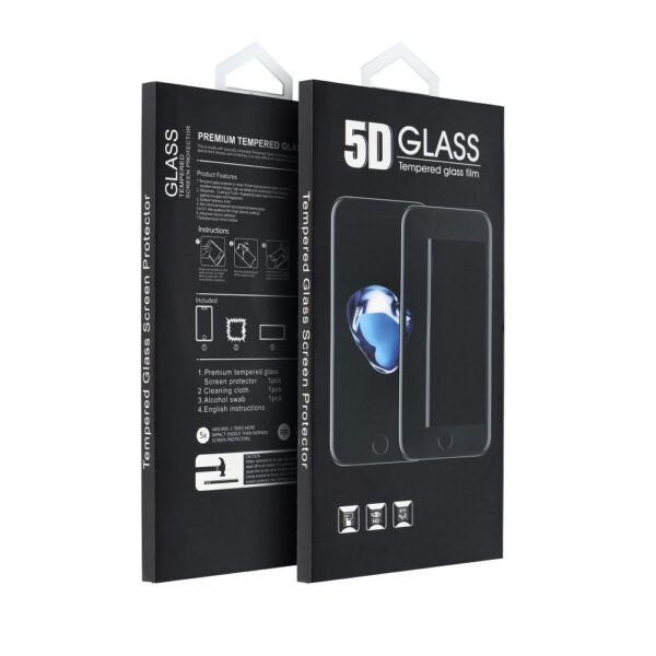 5D Full Glue Tempered Glass - for Xiaomi Redmi 8 / 8A black