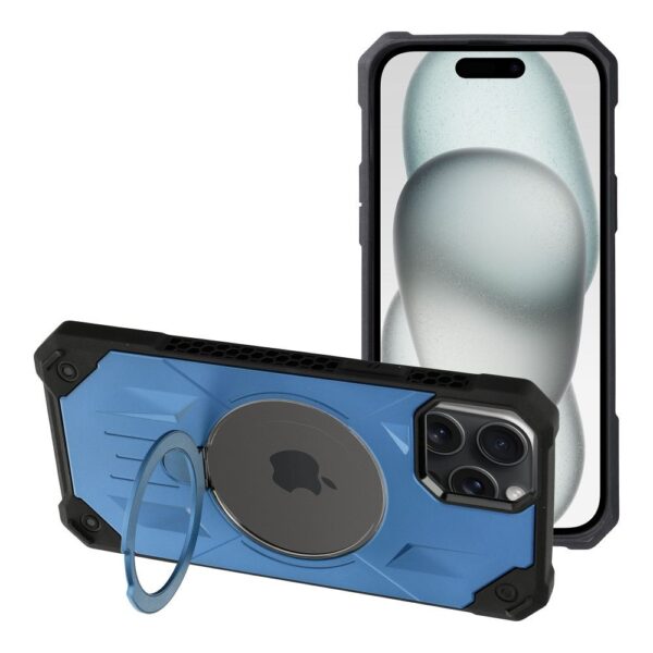 Armor Mag Cover case compatible with MagSafe for IPHONE 15 PLUS blue