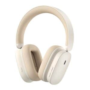 BASEUS wireless headphone with noise cancelling Bowie H1 white NGTW230002