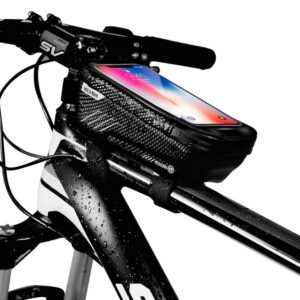Bicycle holder / front beam bag touch screen with zipper WILDMAN E2 1L 4 "- 7"