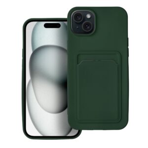 CARD Case for IPHONE 15 PLUS green