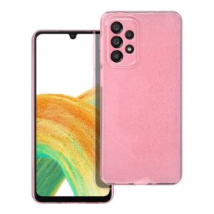 CLEAR CASE 2mm BLINK for SAMSUNG A33 5G pink