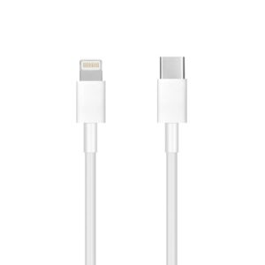 Cable Type C for iPhone Lightning 8-pin Power Delivery PD18W white