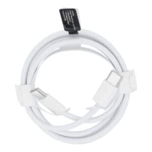Cable Type C to Type C 3.0 PD 30W HD26 BOX white 1 meter