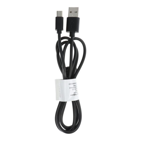 Cable USB - Micro C363 black 1 meter (connector : 8mm)