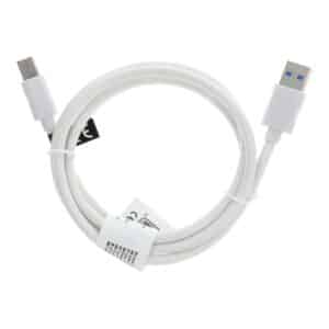 Cable USB - Type C 3.0 C393 white 1 meter 5A