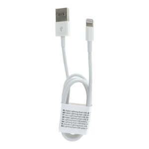 Cable USB for iPhone Lightning 8-pin C601 1 meter white