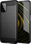 Το καλάθι μου Carbon Case Flexible Cover TPU Case for Xiaomi Poco M3 black 7