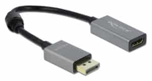 DELOCK αντάπτορας DisplayPort 1.4 σε HDMI 66436