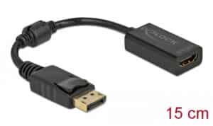 DELOCK αντάπτορας DisplayPort σε HDMI 61011