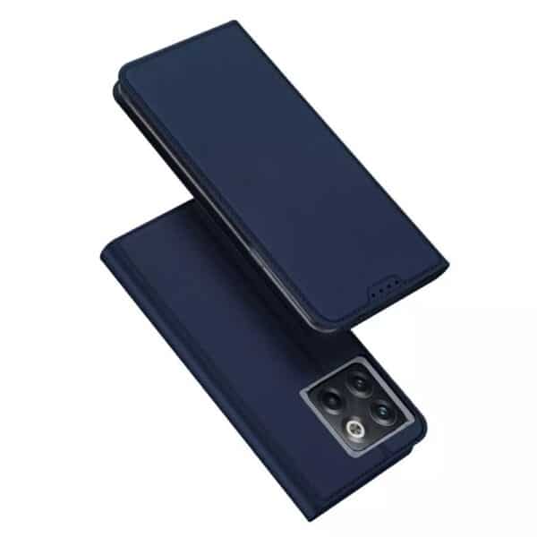 DUX DUCIS Skin Pro - Smooth Leather Case for Motorola G32 blue