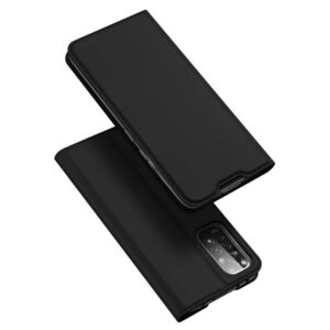 DUX DUCIS Skin Pro - Smooth Leather Case for Redmi Note 12 Pro 5G black