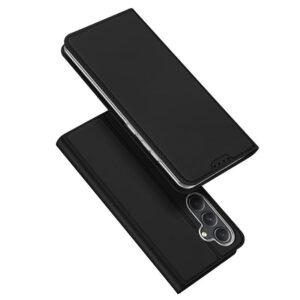 DUX DUCIS Skin Pro - Smooth Leather Case for Samsung Galaxy S23 FE black