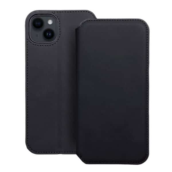 Dual Pocket book for IPHONE 14 PLUS black