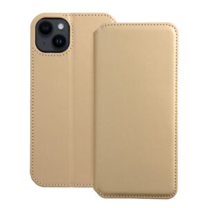 Dual Pocket book for IPHONE 14 PLUS gold