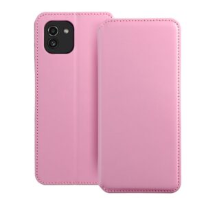 Dual Pocket book for SAMSUNG A03 light pink