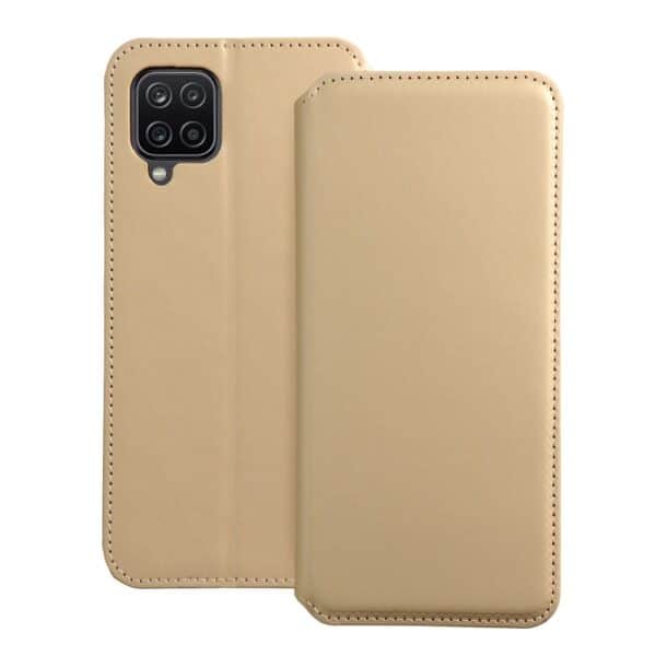 Dual Pocket book for SAMSUNG A12 / M12 gold