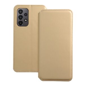 Dual Pocket book for SAMSUNG A23 5G gold