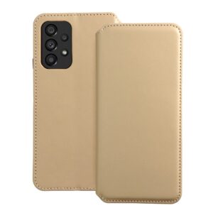 Dual Pocket book for SAMSUNG A53 5G gold