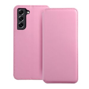 Dual Pocket book for SAMSUNG S21 FE light pink
