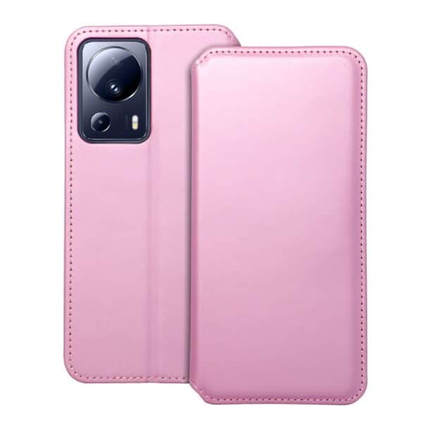 Dual Pocket book for XIAOMI 13 LITE light pink