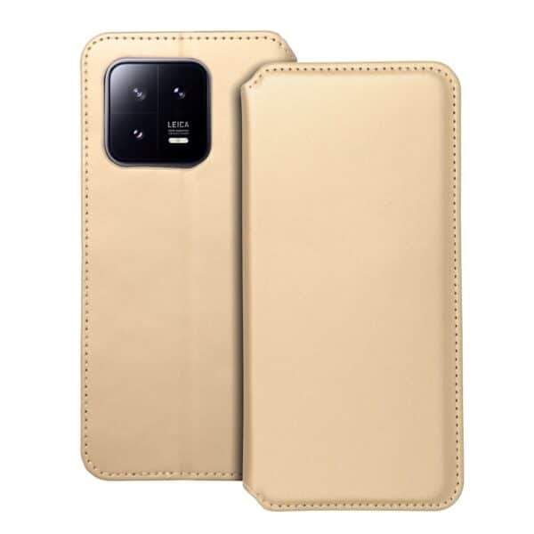 Dual Pocket book for XIAOMI 13 gold