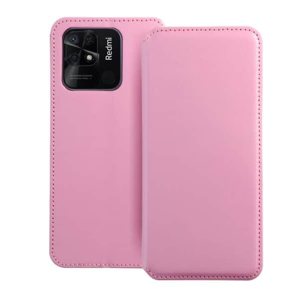 Dual Pocket book for XIAOMI Redmi 10c light pink