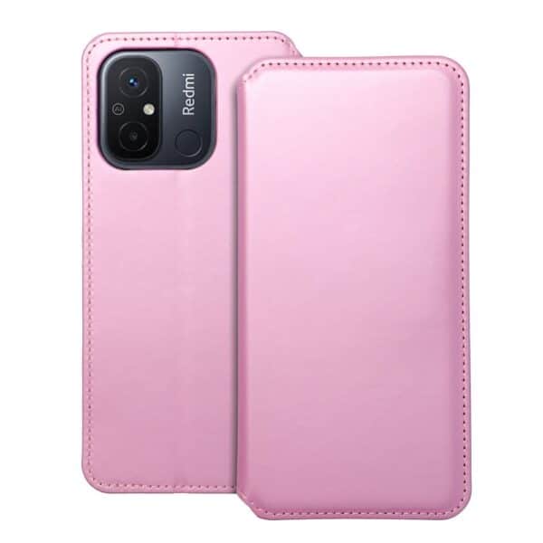 Dual Pocket book for XIAOMI Redmi 12c light pink