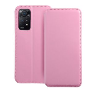Dual Pocket book for XIAOMI Redmi NOTE 11 PRO / 11 PRO 5G light pink