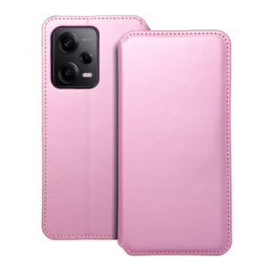 Dual Pocket book for XIAOMI Redmi NOTE 12 PRO 5G light pink