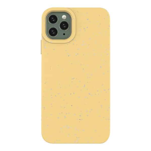 Eco Case Case for iPhone 11 Pro Max Silicone Cover Phone Cover Yellow - 9145576233399 Eco Case Case for iPhone 11 Pro Max Silicone Cover Phone Cover Yellow 1