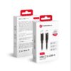 FORCELL cable Type C do Type C QC4.0 5A/20V PD 100W E-mark / 4K / Thunderbolt / 20Gbit/s C391 1m black