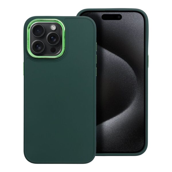 FRAME Case for IPHONE 15 Pro Max green