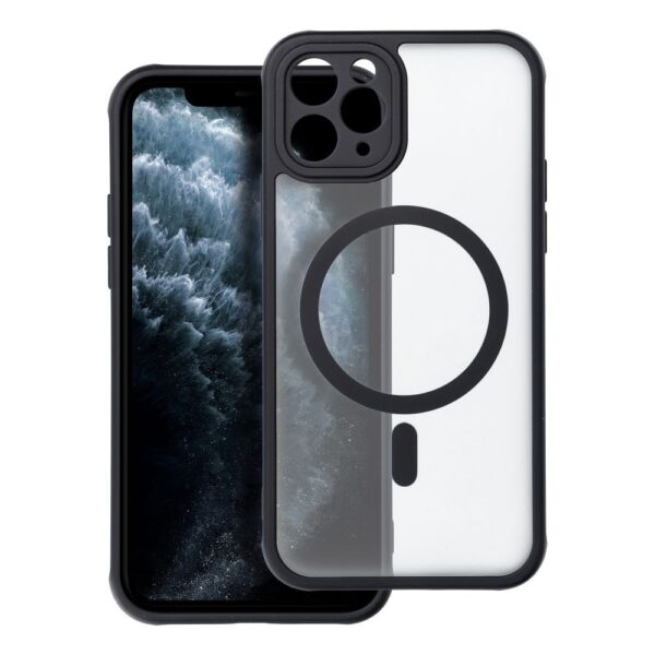 Full Matte Mag Cover case compatible with MagSafe for IPHONE 11 PRO black
