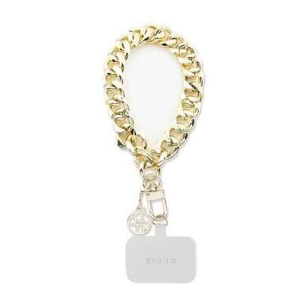 Guess Hand Strap GUOUCBMC4MD (Large Chain 4G Charms / black)