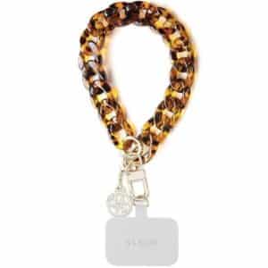 Guess Hand Strap GUOUCBMC4MT (Large Chain Acrylic 4G Charms / acetate)