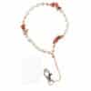 HAPPY pendant for the phone / cord length 44cm (22cm in the loop) / on hand - orange