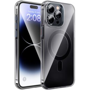 HOCO AS3 Amber case compatible with MagSafe for IPHONE 15 PRO transparent black