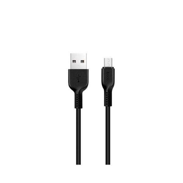 HOCO Flash charging data cable for Micro  X20 3 meter black