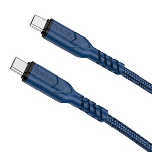 HOCO cable Type C to Typ C PD 60W VICTORY X59 1m blue