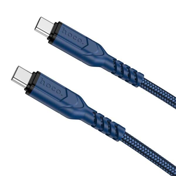 HOCO cable Type C to Typ C PD 60W VICTORY X59 2m blue